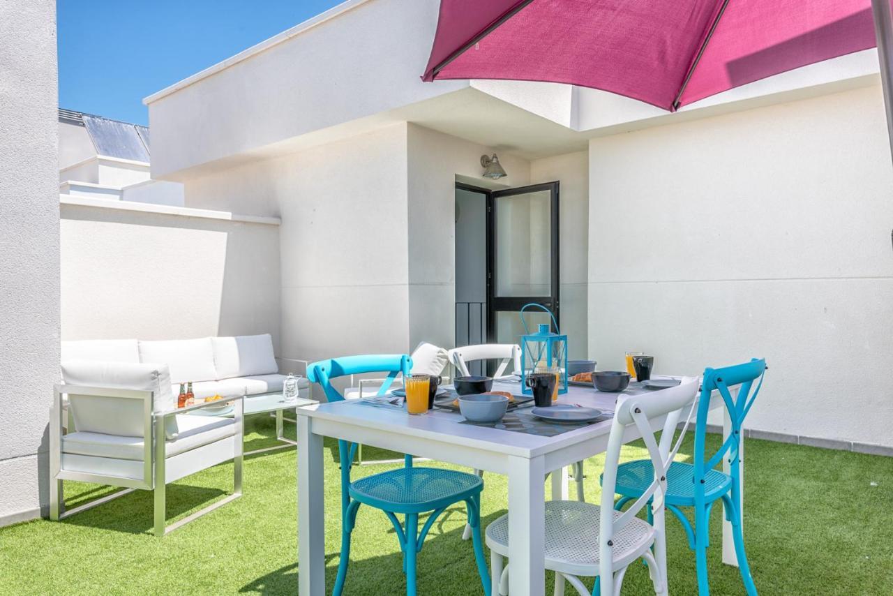 Appartement Atico Con Terraza Ac 1Hab En El Centro Y Piscina Comunitaria à Málaga Extérieur photo