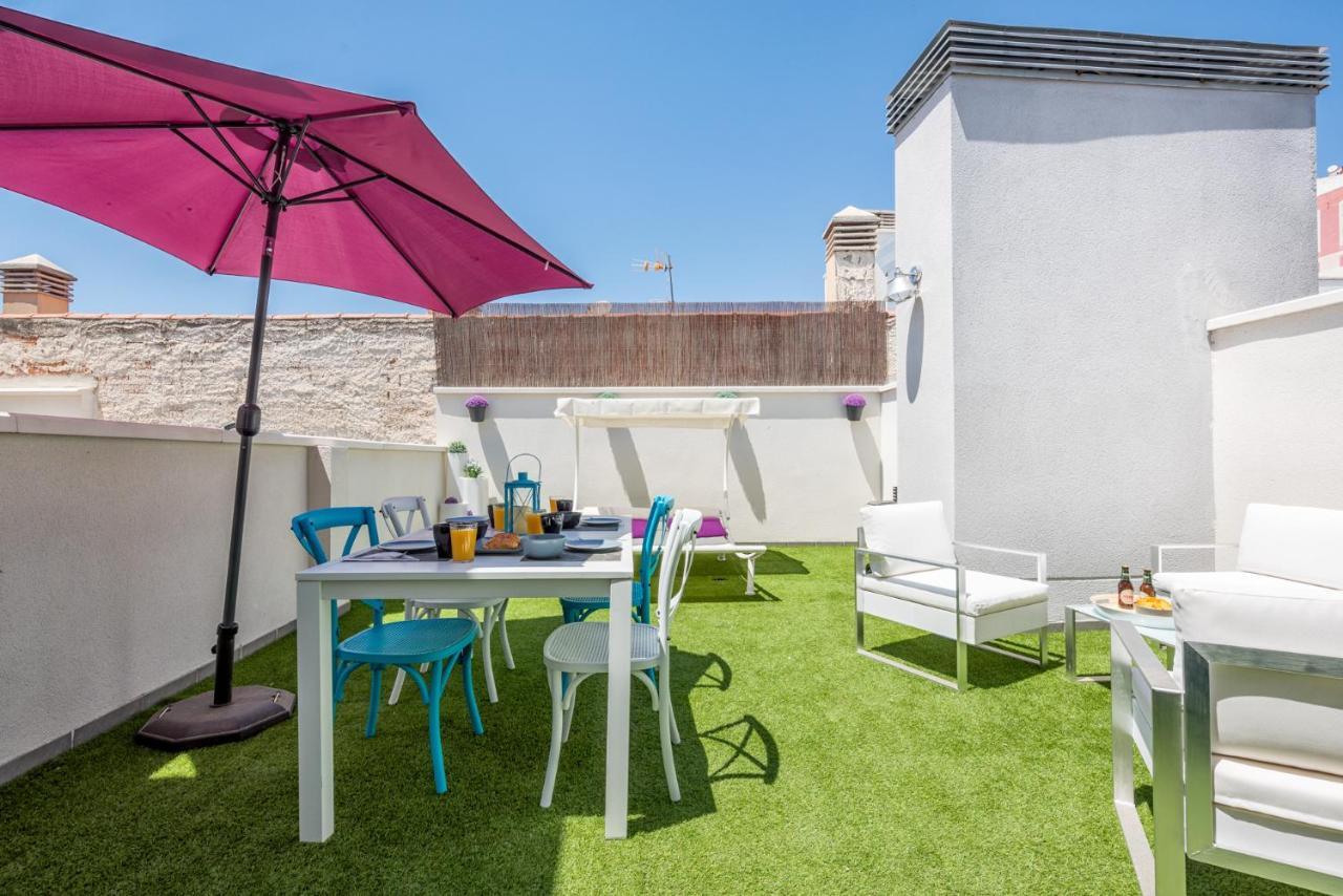 Appartement Atico Con Terraza Ac 1Hab En El Centro Y Piscina Comunitaria à Málaga Extérieur photo
