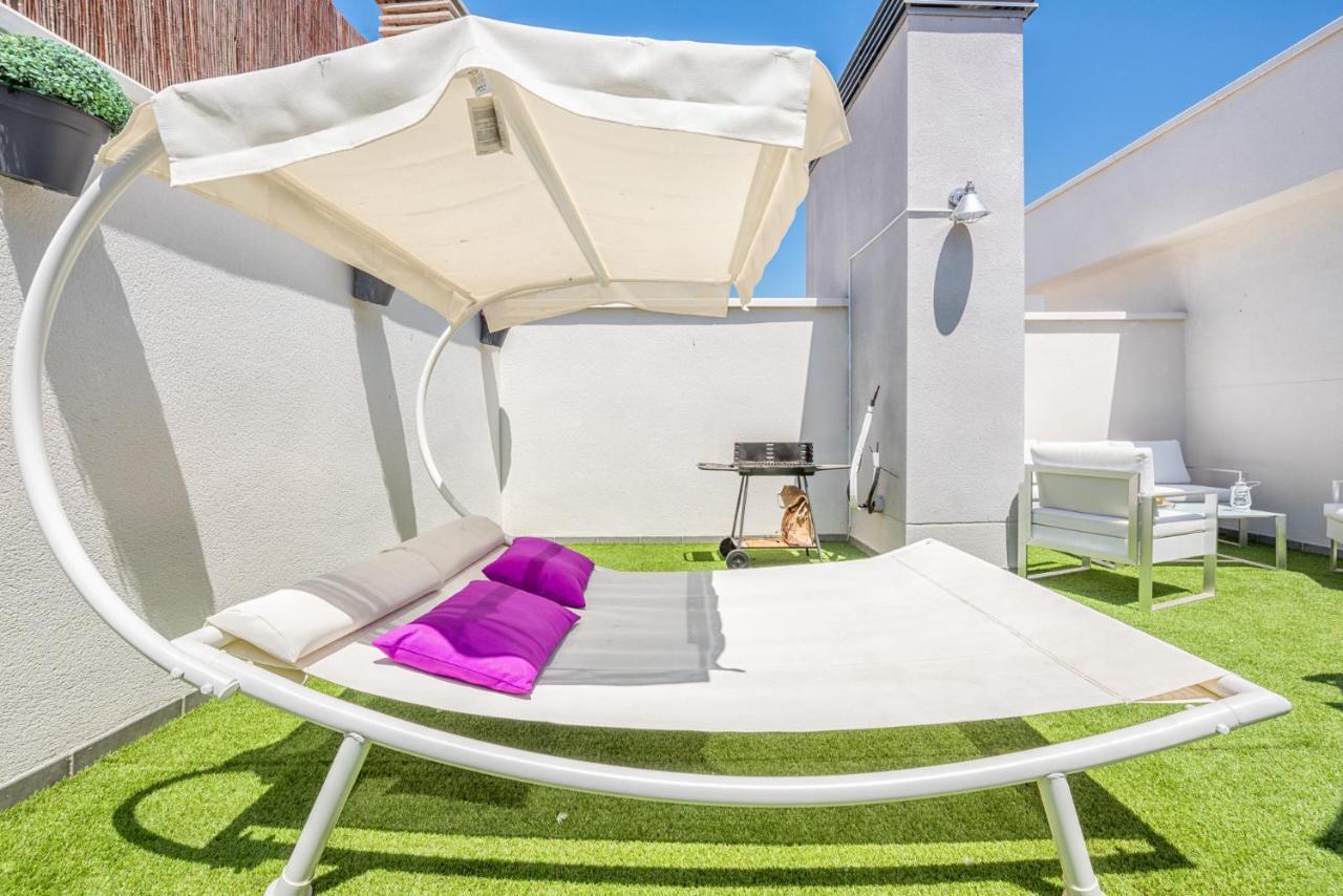 Appartement Atico Con Terraza Ac 1Hab En El Centro Y Piscina Comunitaria à Málaga Extérieur photo