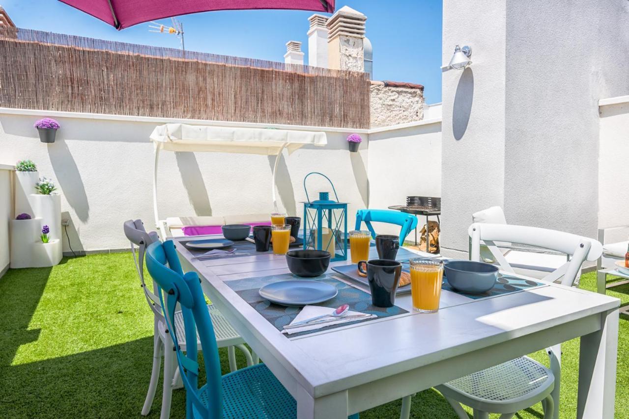 Appartement Atico Con Terraza Ac 1Hab En El Centro Y Piscina Comunitaria à Málaga Extérieur photo